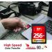 Gigastone 256GB SD Card UHS-I Class 10 for Full HD Video - Compatible with Canon, Nikon, Sony, and More - 1 Mini Case Included - Buy Online on GoSupps.com
