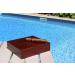 Spanish Cedar Humidor | Cherry Finish with Magnet Seal and Humidifier Gel - Buy Online on GoSupps.com