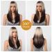 Testar Ombre Blonde Black Wigs for Women | Long Straight Layered Heat-Resistant Party Cosplay Wig - Buy Online on GoSupps.com