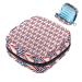 Women bands storage bag menstrual cup pocket girl travel big capacity make-up ladies bandage organizer america star blue red pattern color 1