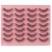 14mm Wispy Faux Mink Lashes - Natural Look Cat Eye Strip Lashes by Kiromiro CB-03 | Fluffy Soft & Daily Wear - International Shipping Available - Buy Online on GoSupps.com
