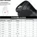 Hayabusa T3 Boxing Gloves - Unisex 16oz Black | Wrist and Knuckle Protection | Dual-X Hook and Loop Closure | Splinted Wrist Support | 5 Layer Foam Padding - Buy Online on GoSupps.com