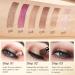 6 Colors Glitter Eyeshadow Stick Colorful Set 6 Eye Makeup Brush Set Waterproof Eye Shadow Pencil Eye shadow Stick Pen Makeup Set Waterproof & Long Lasting Starter Eyeshadow Stick Sets 55*6+6 - Buy Online on GoSupps.com