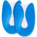 SULPO 2 pairs gel heel protection against pressure pain from heel spurs heel cushion U shape size 40-46 40 - 46 2 pairs