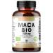 Organic Maca Capsules 500mg - 180 Capsules. Gelatinised Natural and Pure from Organic Peruvian Maca Root. Vegetarian and Vegan Friendly. NaturaleBio