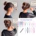 Topsy Hair Styling Tool Kit with Bun Maker, Combs, Braiding Tools - Ponytail Design & French Twist Styling - Buy Online on GoSupps.com
