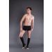 Compression Knee High Stockings - Class 1 Open Toe Black | Comfortable & Supportive - International Shipping Available - Buy Online on GoSupps.com