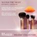 Real Techniques Sleigh The Night Mini Brush + Sponge 4 Piece Holiday Gift Set - Perfect Gift for Makeup Lovers | International Shipping Available - Buy Online on GoSupps.com
