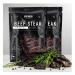 The Meat Makers Original Beef Jerky Steak (400g) - dried beef steak protein -rich beef D rrfleisch dry meat for people dry meat beef jerky snack.1. Original 400g