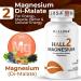 Magnesium Malate Capsules 1500 mg (Di-Magnesium Malate) | Energy Support Muscle Function Nerve Support & Cellular Energy | Magnesium Supplement | Non GMO Gluten Free | 60 Capsules - Buy Online on GoSupps.com