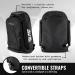 Elite Sports Jiu Jitsu BJJ Jaco Expandable Gym Duffel Backpack Bag - Black - Buy Online on GoSupps.com