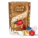 Lindt - Cornet LINDOR - Assortiment de Chocolats au Lait Noirs et Blancs - C ur fondant - Id al pour No l 200g