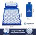Buy Ergotopia Acupressure Mat & Pillow Set - Relaxation & Improved Blood Circulation | 68x42 cm Blue Massage Mat for Home Use - Buy Online on GoSupps.com