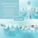 Panasonic EW1614AW503 Family Mouth Shower - Ultrasonic Teeth Cleaner with 10 Settings IPX7 Waterproof 5 Nozzles Kids Mode - Perfect for Orthodontics - Buy Online on GoSupps.com
