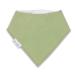 Dotty Fish Baby Bandana Bibs. Drool Bibs. Super Absorbent Teething Bibs for Girls Boys Unisex. Organic Cotton Bibs. One Size Olive Green