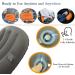 Funesla Camping Pillow for Backpacking Ultralight Inflatable Pillow for Camping and Sleeping Compressible Compact Camp Travel Pillow Support Neck & Lumbar While Beach Hikinge-Orange Vital Orange - Buy Online on GoSupps.com