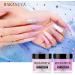 Dipping Powder Nail Kit - 12 Color Set for DIY & Salon Manicure - wakaniya Starter Kit with Base, Top Coat, Activator, Brush, Saver - Clear, White, Nude, Silver French Dip System - Buy Online on GoSupps.com