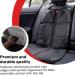 Royal Rascals Car Seat Protector - Padded Cover with Headrest Fastener, Organizer Pockets & Liners - Universal Fit for Cars - Black & Red - Buy Online on GoSupps.com