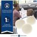 GE Wool Dryer Balls XL 3.5 inch - 100% Pure New Zealand Wool - 3-Pack - Buy Online on GoSupps.com