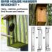 Fdit 2 Sets Bird House Hanger Bracket for Securing Bird Houses Galvanized Steel Mounting Bracket EasilyFeeders Nesting Boxes - Buy Online on GoSupps.com