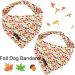 Autumn Ahorn Leaf Dog Bandana | Enchanting Yellow Triangle Neckerchief for Small to Large Dogs & Cats - Buy Online on GoSupps.com