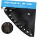 Frcolor Leather Hairdressing Belt Bag | Stylish Cross-Body Tool Waist Bag | Black Haircut & Makeup Pockets (20.5x14cm) - Buy Online on GoSupps.com
