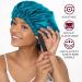 COMFYROLL Silk Satin Bonnet for Sleeping and Hair Protection - Blue - Buy Online on GoSupps.com