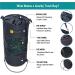 Mangrove Portable Boat Trash Can - Reusable Bag for Boating Equipment & Storage | Marine & Pontoon Boat Accessories for Fishing, Sandbar, RV, Camping - Black - Buy Online on GoSupps.com
