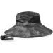 EINSKEY Waterproof Wide Brim Sun Hat in 05 Dark Grey Camo - Unisex Bucket Hat for Fishing, Hiking, Safari - Foldable Boonie Hat for Garden and Beach - Buy Online on GoSupps.com