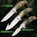 GVDV Hunting Knife Set - 14 Piece Portable Butcher Game Processing Kit for Men - Buy Online on GoSupps.com