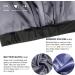 Silk Satin Sleep Cap - Adjustable Bonnet Hat for Curly Hair - Black - Buy Online on GoSupps.com