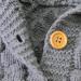 Puseky Baby Knit Sweater Hooded Ears Cardigan Coat 6-12 Months Grey - Buy Online on GoSupps.com