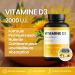 Vitamin D Vitastrong | 2000 IU Vitamin D3 | Highly Dosed Vitamin D | Contributes to Normal Functions of the Immune System | Vitamins for Bone Muscle Functions - Buy Online on GoSupps.com
