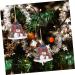 Buy Abaodam 2-St Bell Pendant - Wrought Iron Christmas Decoration - Santa & Snowman Bells - Metal Tree Bells (7x7cm Set of 2) | International Shipping Available - Buy Online on GoSupps.com