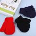URATOT 6 Toddler Knitted Magic Stretch Gloves | Winter Warm Soft Baby Mittens 5-8 Years | Black Navy Red - Buy Online on GoSupps.com