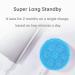 Silicone Facial Cleansing Brush - Sonic Face Scrubber for Normal and Sensitive Skin | USB Rechargeable, Waterproof, Travel Case Included (Blue) - Buy Online on GoSupps.com