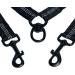 Dual Shock Absorbing Double Dog Lead Splitter - Ideal for Walking 2 Medium and Large Dogs Together - Double Leash Coupler - Buy Online on GoSupps.com