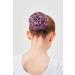 Buy Mila Dance Pattern Ballet Duttnetz - Glittering Stones Hair Tie - Purple - Stylish Hair Net for Women & Children - Perfect for Thick & Thin Hair - Buy Online on GoSupps.com