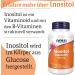 Now Foods Inositol 500 mg - 100 Vegan Capsules | Gluten Free Soy Free Vitamin B8 - International Shipping Available - Buy Online on GoSupps.com