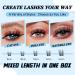 KevKev Lash Clusters 192 Pcs - Mixed Styles for DIY Eyelash Extensions - Thin Band & Soft Lashes - Autumn & Winter D-Mix (8-16mm) - Buy Online on GoSupps.com