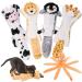 Citamama squeaky dog toy 5 pieces of dog plush toys no filling kieletze for dog gear cleaning interactive training toys for little medium dog no plug dog toys