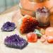 Natural Amethyst Geode Cave Healing Crystal Stones - Raw Amethyst Gemstone Specimen (0.18-0.33 lb) - Buy Online on GoSupps.com