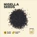 Nigella Seeds 500G - Gluten-Free & Vegan Seasoning for Everyday Cooking - Large Bag of Spices for Marinades, Sauces, Frying, Baking, Grilling - Nature Kitchen - Buy Online on GoSupps.com
