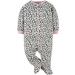 Gerber Baby Infant Toddler Bodysuit Footies - 6-9 Months Leopard Pink - Buy Online on GoSupps.com