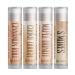 Awfully Sweet Lip Balm Gift Set - Cinnamon Roll Cookie Dough Maple Donut and S'Mores