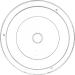 Polycarbonate Plate Cover 9.37 Diameter x 2.56 Height - Clear (Case of 12) | CFS 190007 - Buy Online on GoSupps.com