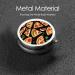 Pizza 3D Printed Mini Round Pill Box | 3 Compartment Medicine Organizer | Portable Travel Pill Case for Home & Office - Buy Online on GoSupps.com