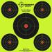 Splatterburst Targets 12x12 inch Reactive Shooting Target 25 Pack - Bright Fluorescent Yellow Bullseye for Gun, Rifle, Pistol, Airsoft, BB Gun, Air Rifle - Buy Online on GoSupps.com