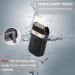 KEMEI Waterproof Foil Shaver for Men - Cordless Electric Rechargeable Razor Trimmer in Black - Buy Online on GoSupps.com