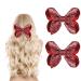 WLLHYF 2 PCS 5Inch Sequin Hair Bows Clips - Large Alligator Hair Barrettes for Girls, Red - Perfect for Birthday Parties and Gifts - Buy Online on GoSupps.com